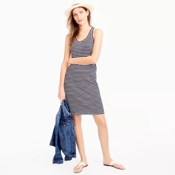 J Crew Racerback Tank Dress 
